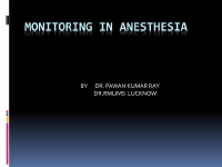 monitoring in anesthesia ...pptx